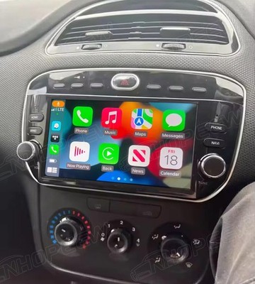 Android 15 Autoradio Carplay Navi Für Fiat Grande Punto EVO 199 Linea 2012-2017