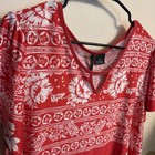 Ladies New Directions XL Red/White Shirt Sleeve Blouse — photo 6
