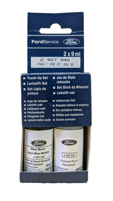 Lackstift Set Ford Blue Wave Lagun-Blau met + Klarlack 2 x 9 ml 2467040 2245523