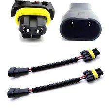 9005 HB3 9145 H10 9006 HB4 Extension Wiring Harness Sockets Wires Compatible