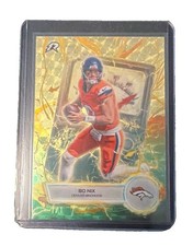 Marketplace image: 2025 Topps Resurgence Bo Nix Voltaic 1/1 SuperFractor Denver Broncos VT-16