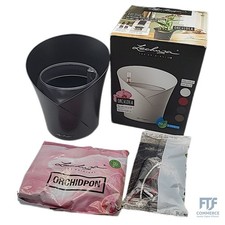 LECHUZA ORCHIDEA schiefergrau matt 13961