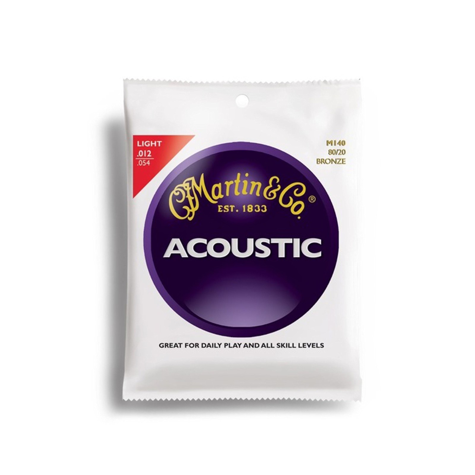 Cordes de guitare acoustique Martin M140