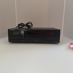 Pioneer CT-W208R – Lettore E Registratore Di Cassette Doppio – Colore Nero – Usato In Buone Condizioni