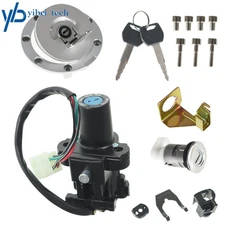 For Honda CBR900RR CBR929RR CBR954RR 00-03 Ignition Switch Fuel Gas Cap Lock Key