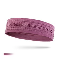 Sports Headband Moisture Wicking Sweat Band Elastic Wide Hair Band