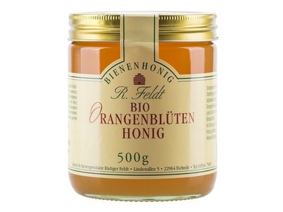 BIO Orangenblüten Honig duftig blumig mild Premiumqualität ! DE-ÖKO-006