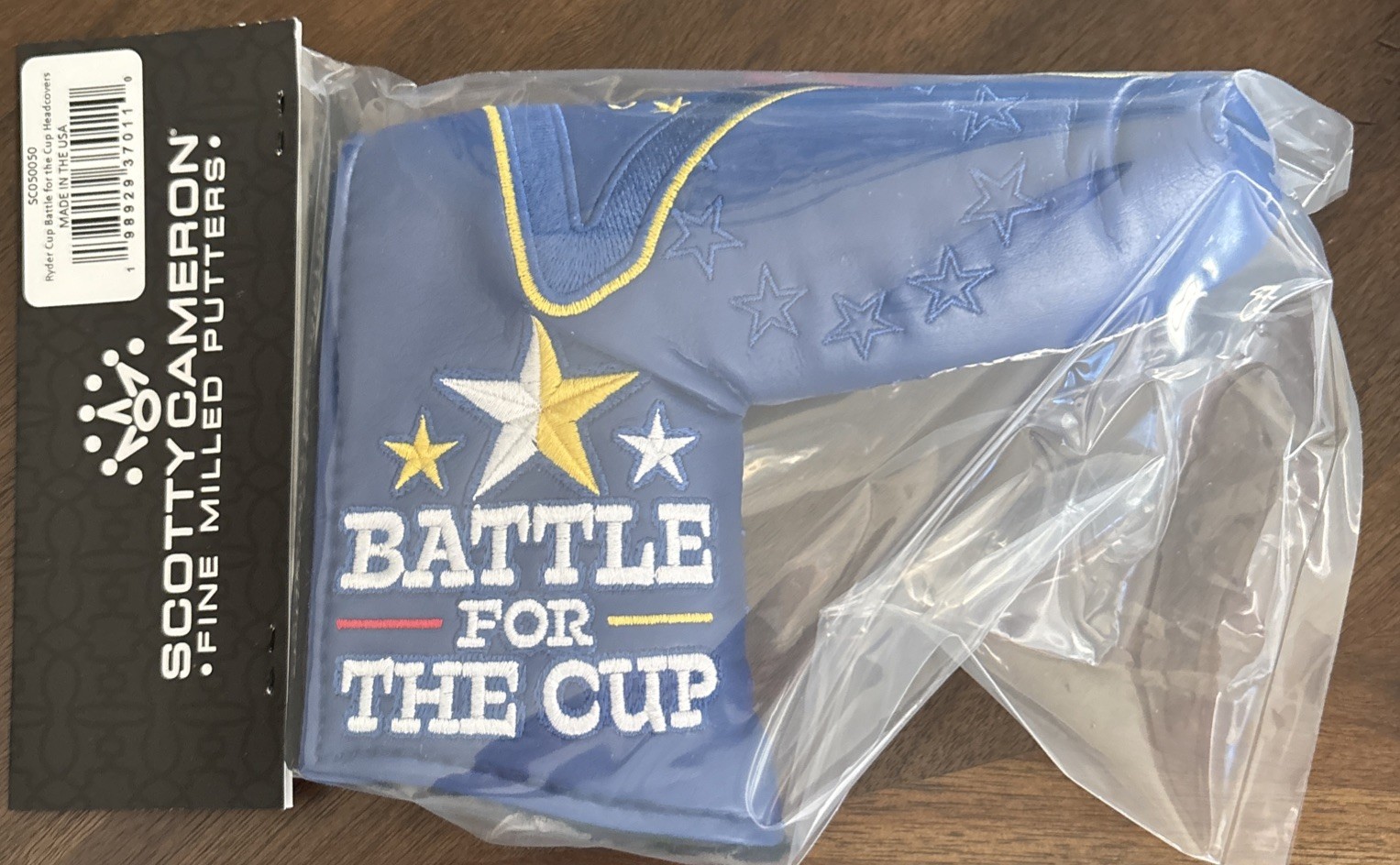 Scotty Cameron 2025 Ryder Cup Headcover Battle For The Cup Brand New