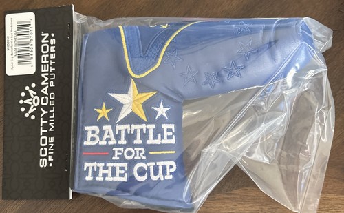 Scotty Cameron 2025 Ryder Cup Headcover “Battle For The Cup” Brand New