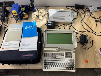 Bondwell Pro 8T Intel 80C88 8MHz 1MB Ram 10.3'' With Kodak Diconix 150 Plus