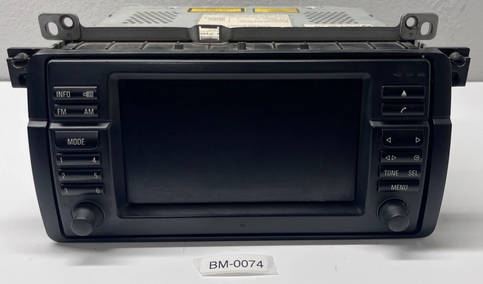 BMW 3 SERIES E46 WIDESCREEN CD 16:9 NAVIGATION UNIT TV SCREEN 6919709 - Image 2 of 4