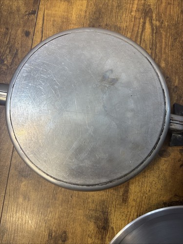 Padella Vintage Permanente 5 Strati Multi Core Acciaio Inox 11" Con Coperchio - Foto 8 di 12