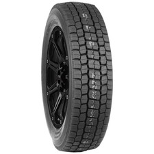 24570r19.5 Bridgestone M729f Drive Radial Lrh Black Wall Tire