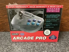 Interact Arcade Pro Stick (Sega Genesis Super Nintendo SNES) Brand New, Sealed