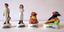 Fèves brillantes X 4 - Série Ratatouille de Disney 2016 -