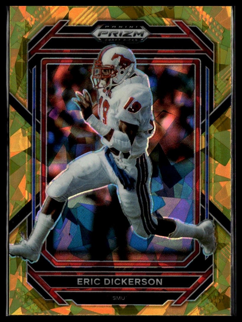 2023 Panini Prizm Draft Picks #39 Eric Dickerson Prizms Gold Ice