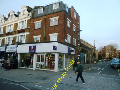 Foto 6x4 Cadiz Street Bermondsey Kreuzung mit Walworth Road (A215) um 2016