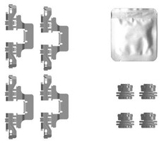 Zubehörsatz Scheibenbremsbelag TEXTAR 82557800 für AUDI A5 Sportback F5A F5F F53