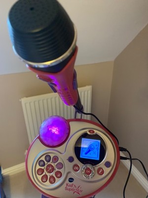 VTech Kidi Super Star DJ Kinder Mikrofon mit Songs & Soundeffekt pädagogisch 