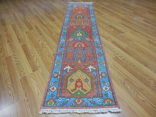 Bohemian Rug Oushak Turkish Ushak Rug Contemporary Design Rug 2x8 Ft