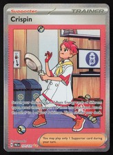 Crispin - 171/131 - SIR - Prismatic Evolutions - Pokemon Card - VLP