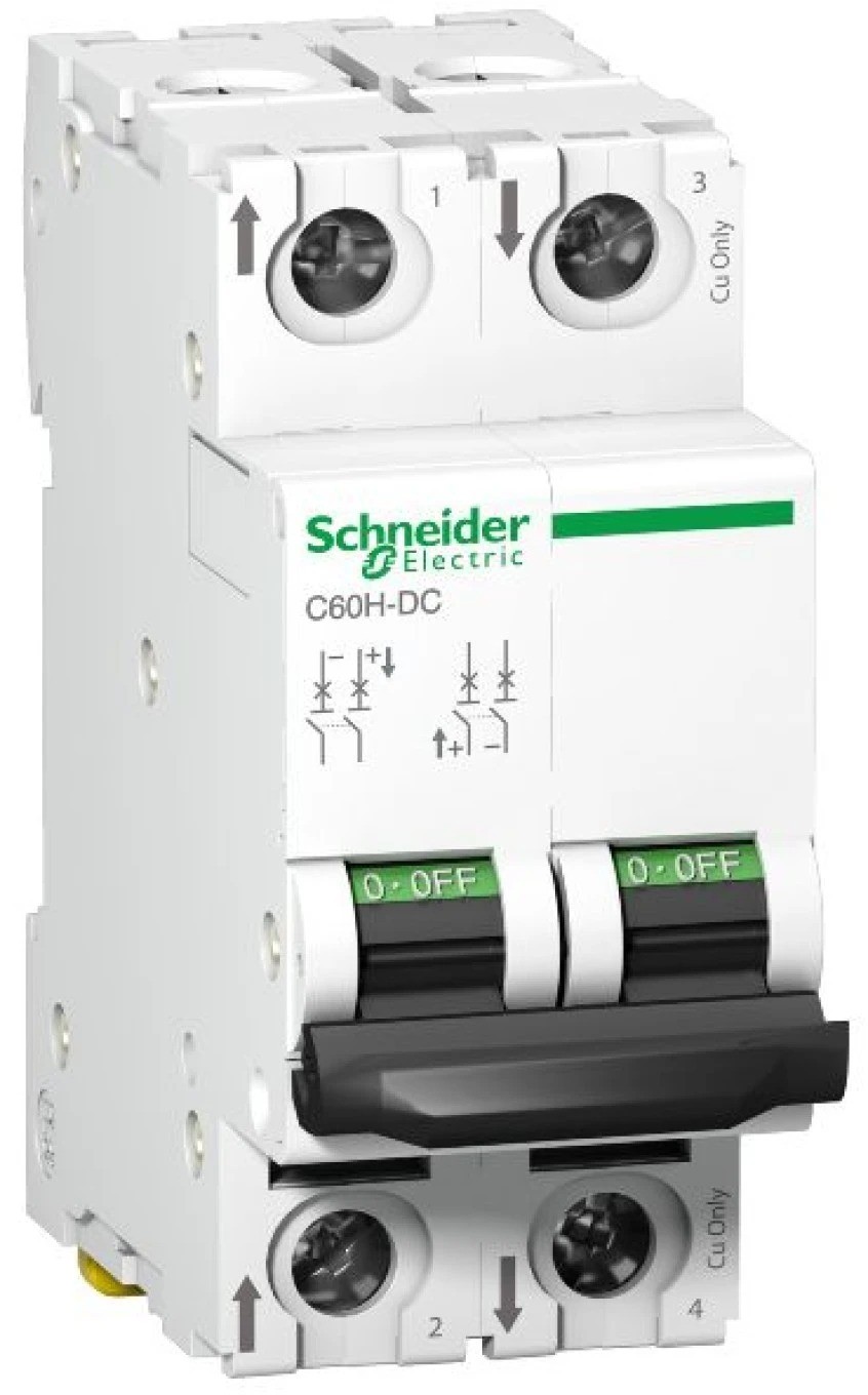 Overcurrent Switch, C60H, 2p, 5A Acti9 A9N61525