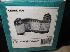WALT DISNEY WDCC Lady And The Tramp Opening Title 41099  D131 PA
