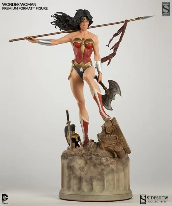 Sideshow DC Comics Mujer Maravilla Formato Premium Estatua Exclusiva LE Foto 2 de 3