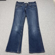 Vintage Hudson Jeans Womens 29 Blue Bootcut Denim Stretch Made USA Y2K 90s