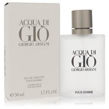 Acqua Di Gio by Giorgio Armani Eau De Toilette Spray 1.7 oz Men 