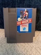 Ice Hockey (Nintendo Entertainment System, 1988) Tested and Working!