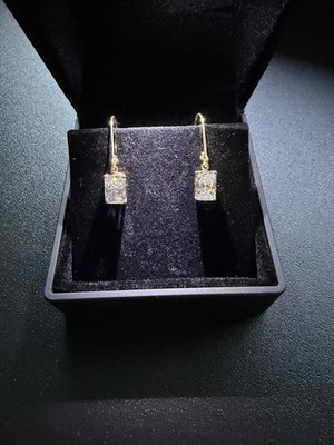2.06 Ct lab Radiant Diamond Earrings