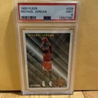 Michael Jordan 1993 Fleer Basketball Card #224 PSA 9 MINT