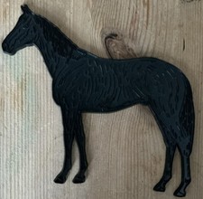 1971. Farmyard Series. Rubbing Plates. Animal Designs. Vintage. Black. Horse.