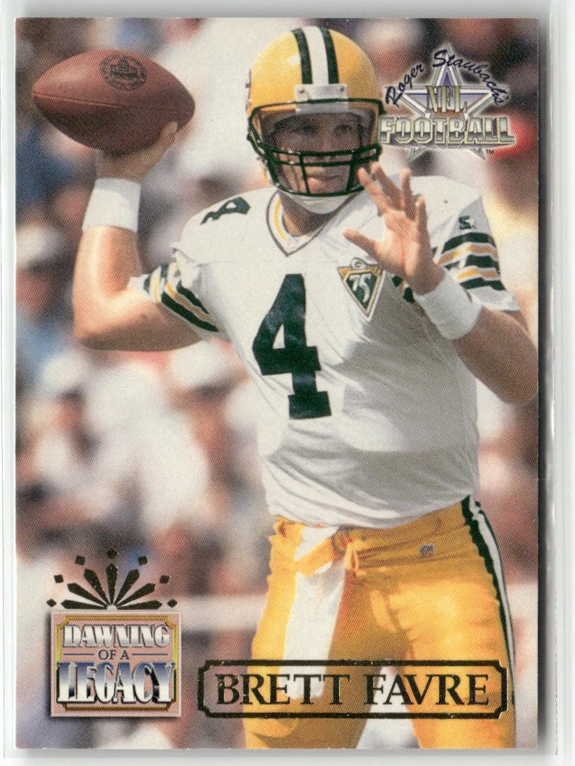1994 Ted Williams Card Company Roger Staubach's NFL Football Brett
