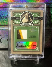 Willie McCovey /10 Timeless Treasures Auto 3 Color Jersey Patch HOF Autograph SP