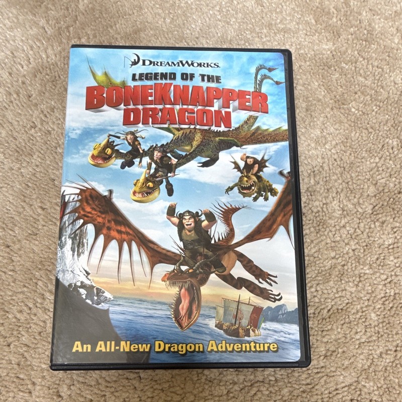 DreamWorks Legend of the Boneknapper Dragon (2010) DVD NR Deleted Scenes Tall