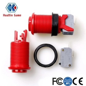 Arcade Joystick kit JAMMA Buttons Kit with 2x8 Way Joystick+12 HAPP Push Buttons