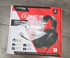 New HyperX Cloud III Gaming Headset Black 727A9AA