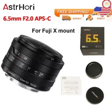 AstrHori 6.5mm F/2 APS-C Manual Focus Wide Angle Fish-Eye Lens for fuji X mount