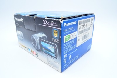 EXC+3 Panasonic HDC-TM35 HD Camcorder White Full HD Tested w/Acc