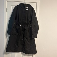 Barbour International Gabriella Showerproof Jacket - Black Size 12 BNWT NEW