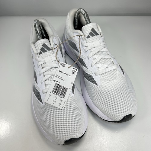 NWT Adidas Duramo RC W Women’s 9 Running Trainer White Sneaker Shoe ID2707 - Bild 8 von 15
