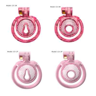 Sissy Chastity Devices Male Small Chastity Cage with 5 Sizes Rings Locks