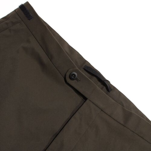 Slowear NWT Chinos / Casual Pants Size 52 (US 36) in Solid Green 100% Polyester