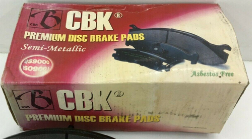 CBK BRAND MS650-7530 AUTOMOTIVE FRONT, REAR DISC BRAKE PAD SET - Picture 3 of 4