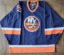 Vintage Koho New York Islanders Authentic NHL On Ice Game Jersey w/Strap Sz 56