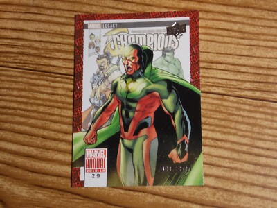 MARVEL VISION 2018-2019 ANNUAL (Upper Deck 2019) Trading Card #29