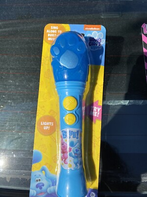 Blue s Clues And You Sing Along Microphone With Built In Music - New