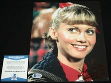 Olivia Newton-John signed 8 x 10, Grease, Xanadu, Beckett BAS U73726